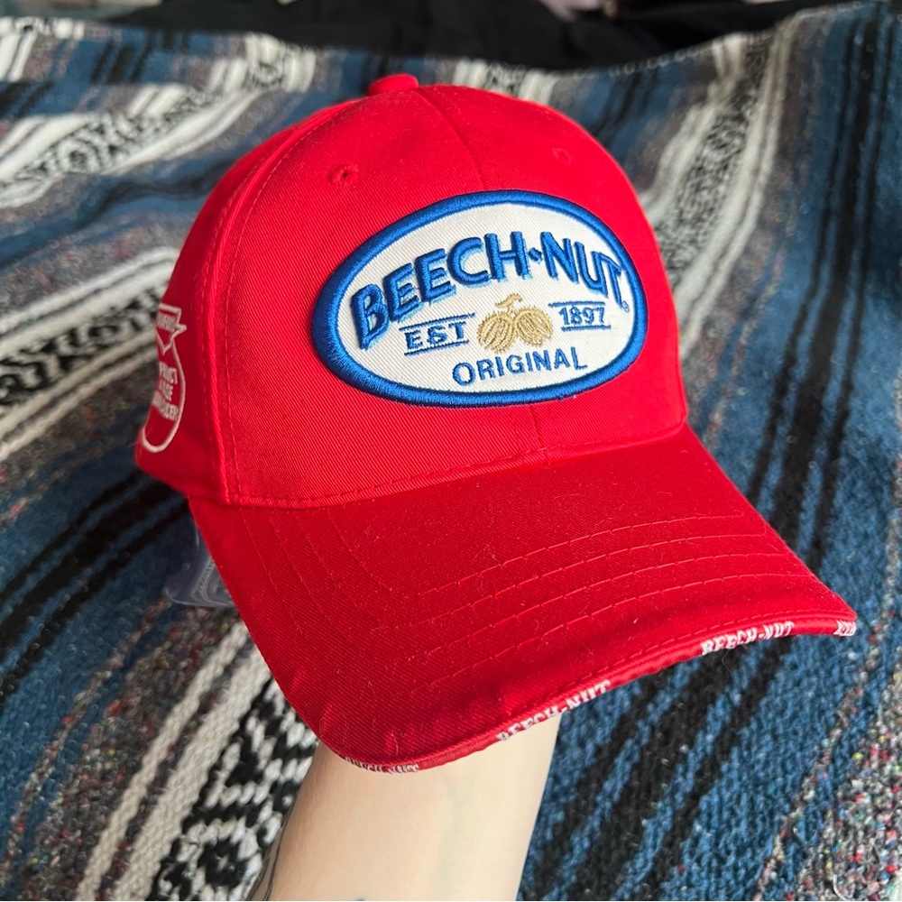 Vintage Beech-Nut Chewing Tobacco Baseball Hat